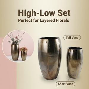 Pot en céramique avec trous de drainage, finition émaillée, durable pour une utilisation en intérieur/extérieur, pour plantes fleuries/vertes de sol et de jardin - Product Image 2