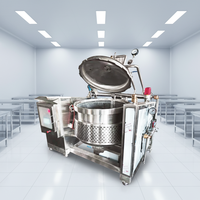 Autoclave Industriel à Vapeur en Acier Inoxydable 304 Grande Capacité pour la Transformation de Viande, de Bouillon et de Soupe