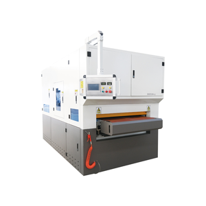 Máquina de Pulido y Desbarbado de Placas Metálicas con Cepillo Húmedo, Aprobada por la CE, Apta para el Mercado Europeo, para Hierro y Acero Pequeños - Product Image 3