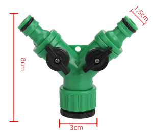 Facile à installer en plastique 1/2 3/4 pouces <span class=keywords><strong>tuyau</strong></span> Mender Garden Splitter adaptateur de <span class=keywords><strong>tuyau</strong></span> pour <span class=keywords><strong>robinet</strong></span> - Product Image 5