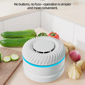 Lavadora de Verduras 3 en 1 con Hidrógeno - Sensor Automático, Rotación de 2 Velocidades, Portátil y Ecológica para Frutas y Verduras del Hogar - Product Image 2