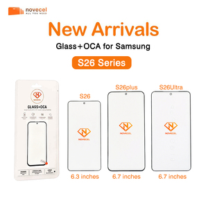 กระจกหน้าโทรศัพท์มือถือ Novecel พร้อมชิ้นส่วนซ่อม OCA สำหรับ Samsung OPPO Xiaomi Google Infinix Motorola Realme <span class=keywords><strong>OnePlus</strong></span> <span class=keywords><strong>Huawei</strong></span> - Product Image 1