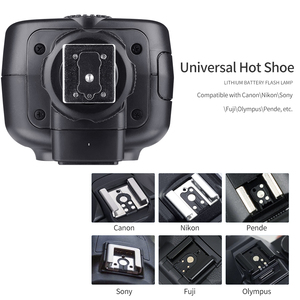 Flash <span class=keywords><strong>Godox</strong></span> <span class=keywords><strong>TT600</strong></span> 2.4G sans fil TTL 1/8000s à succès pour appareil photo et studio photo - Product Image 6