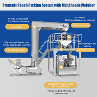 Machine d'emballage automatique multifonctionnelle pour sachets préformés, aliments, café en poudre, doypack