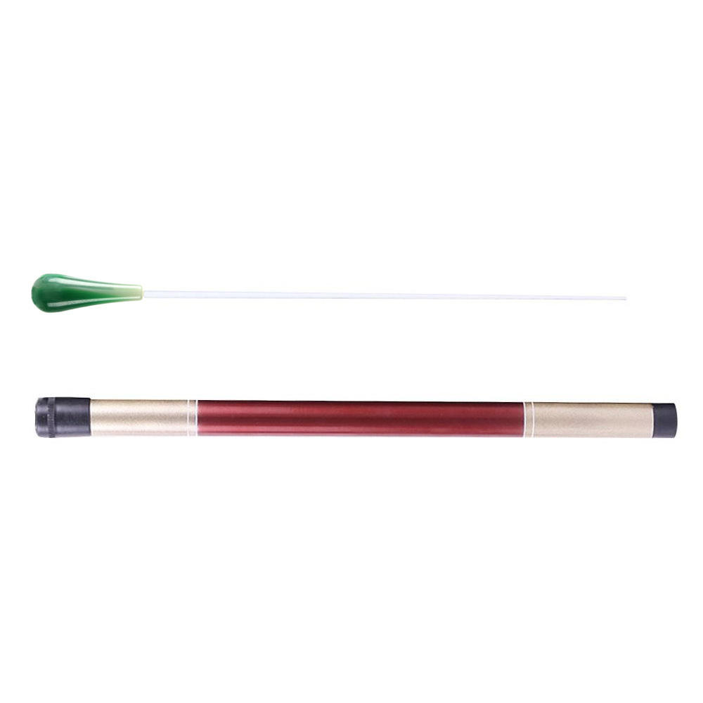 Batuta verde con caja