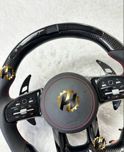 <span class=keywords><strong>Volant</strong></span> de course en fibre de carbone de style HZ Factory, assemblage en cuir pour la couverture, pour <span class=keywords><strong>Mercedes</strong></span>-Benz <span class=keywords><strong>Classe</strong></span> <span class=keywords><strong>E</strong></span> pour GT - Product Image 6