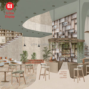 Design d'intérieur haut de gamme pour pâtisserie, vitrine décorée de marbre sur mesure, comptoir de présentation pour boulangerie - Product Image 3