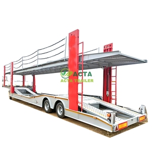 Thủy lực tải xe tải Hauler 2 tầng kèm theo vận chuyển 40 tấn <span class=keywords><strong>6</strong></span> <span class=keywords><strong>10</strong></span> 12 15 xe vận chuyển xe trailer - Product Image 4