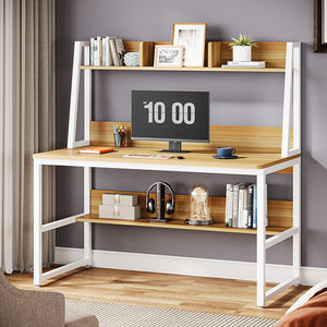 <span class=keywords><strong>Escritorio</strong></span> para Computadora <span class=keywords><strong>Tribesigns</strong></span> con Estante, Venta al por Mayor de Fábrica - <span class=keywords><strong>Escritorio</strong></span> de Oficina en Casa de 47 Pulgadas con Estantería y Diseño que Ahorra Espacio - Product Image 1