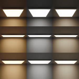 60x60 30x120 <span class=keywords><strong>60x120</strong></span> encastré suspendu rétro-éclairé panneau lumineux à LED carré CCT interrupteur - Product Image 4