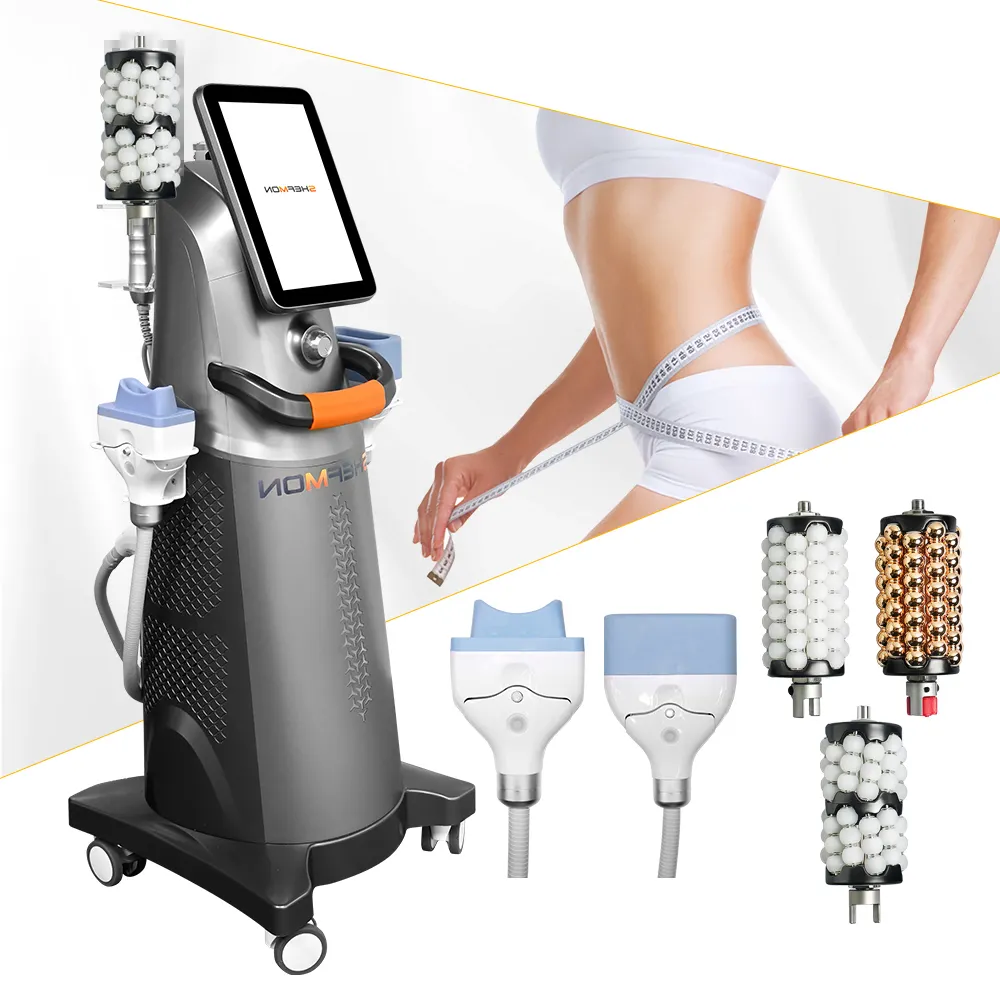 Popüler ekipman serin teknoloji şekillendirici yağ donma Liposuction makinesi ile vakumlu rulo masaj zayıflama makinesi vücut şekli