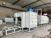 Ligne de production de peinture en poudre manuelle et automatique sur mesure, haute efficacité, avec four de séchage et cabines de pulvérisation, pour alliages de voitures, à économie d'énergie