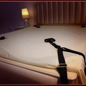 SMOOTH personalizado SM <span class=keywords><strong>cama</strong></span> atada juguetes sexuales <span class=keywords><strong>esposas</strong></span> <span class=keywords><strong>cama</strong></span> atado pierna dispositivo Bondage Props burlas hombres herramienta ayudas - Product Image 1