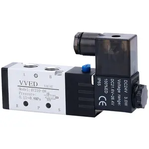 4V2 AC220V DC24V AC110V นิวเมติกวาล์วโซลินอยด์คอยล์เชื่อมต่อโซลินอยด์วาล์วไฟฟ้าชุด DC12V มินิโซลินอยด์วาล์วขดลวด