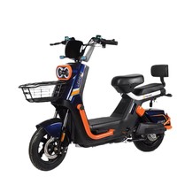 Vélo de ville électrique 2 places de qualité supérieure 2026, cyclomoteur électrique 500W 3 vitesses 48V haute vitesse OEM/ODM CKD