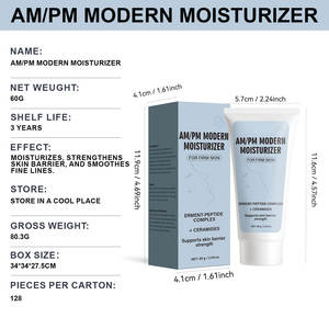 Crema Hidratante Diurna OEM <span class=keywords><strong>AM</strong></span>/<span class=keywords><strong>PM</strong></span> Moderna de Larga Duración que Promueve el Colágeno para Todo Tipo de Piel - Product Image 5