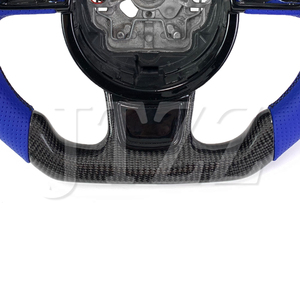 2012-2018 cho Audi A1 A3-A7 S1 3-8 sq5 <span class=keywords><strong>RS</strong></span> 3-7 Q3 loạt Led thể thao tùy chỉnh da sợi carbon xe tay lái nội thất - Product Image 5