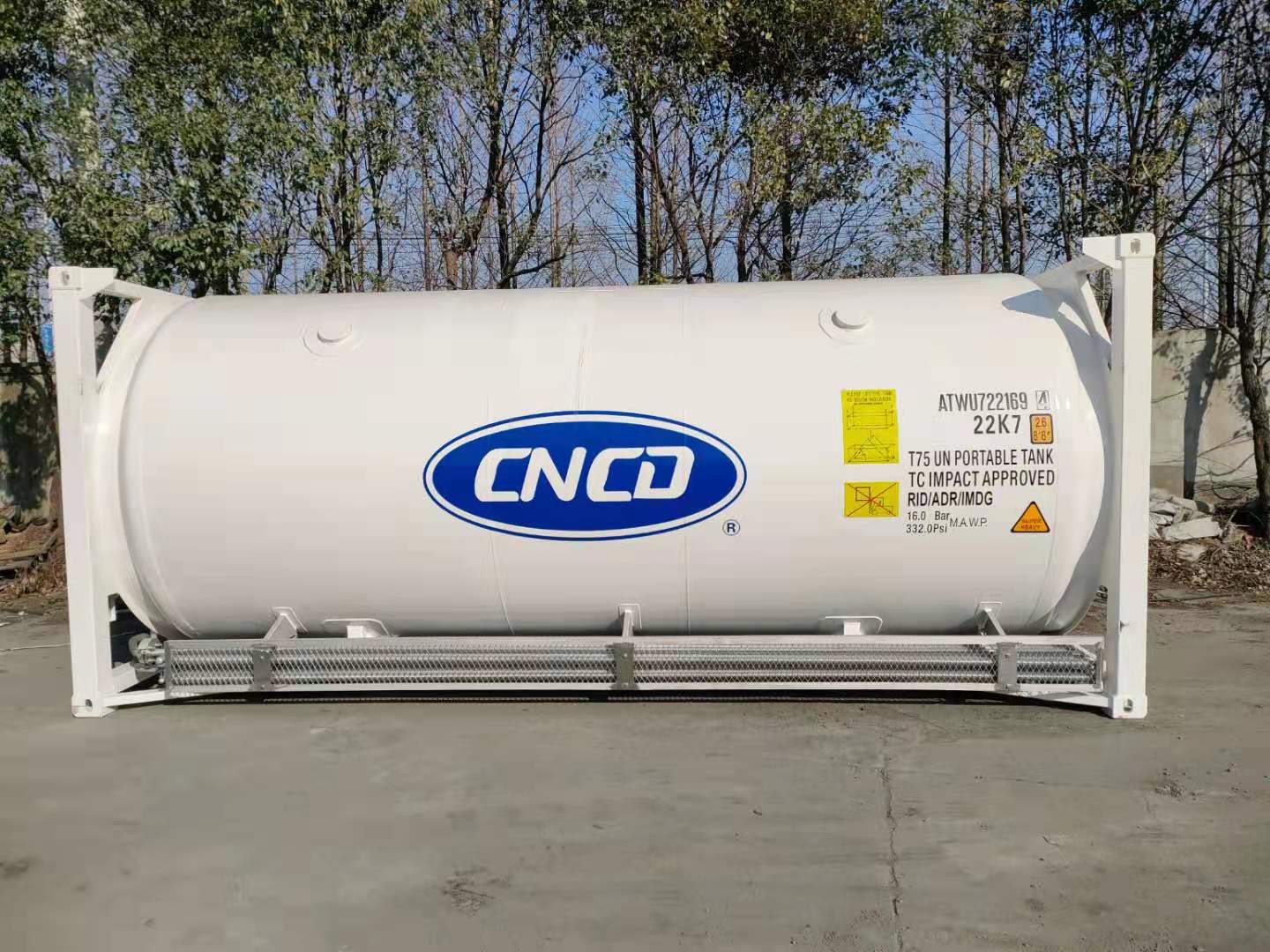 20ft Liquid Argon ISO Tank Containers - Reliable Transport