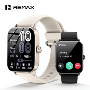 Smartwatch Remax Impermeabile con 100+ Modalità Sportive, Schermo Touchscreen Completo da 1,83 Pollici, <span class=keywords><strong>Fitness</strong></span> <span class=keywords><strong>Tracker</strong></span>, Risposta/Effettua Chiamate, per Uomini e Donne - Product Image 1