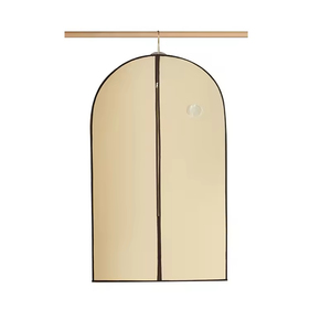 Funda Protectora Transpirable para Ropa de Hombre, Color Beige, 4.5 Pies, de Tela No Tejida, a Prueba de Polvo - Product Image 5