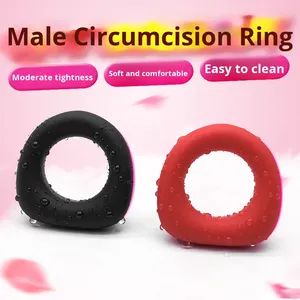 Null-Grad Flüssigsilikon-beständiger Sperma-Blockierender Penisring für Erwachsene Männliches Sexspielzeug - Product Image 2