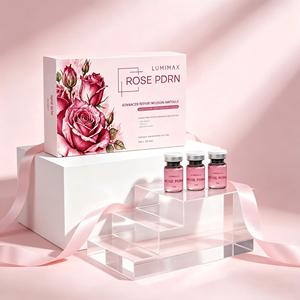 เซรั่ม ROSE PDRN แอมพูล ผสมสารสกัดจากกุหลาบ ช่วยลดรอยแดง บรรเทาอาการระคายเคือง ฟื้นฟูผิว ลดเลือนริ้วรอย - Product Image 1