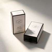 Caja de Regalo de Cartón Rígido Personalizada de Lujo, Venta al por Mayor, Impresión de Logotipo Personalizado, Caja de Embalaje con Cajón para Cosméticos, Fragancias y Aceites Esenciales
