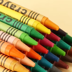 Crayones de Cera Multicolores, Juego de Juguetes Educativos de Dibujo para Niños, No Ensucian las Manos, Lavables, a Base de Agua, Suministros de Arte Unisex, Caja de Colores - Product Image 3