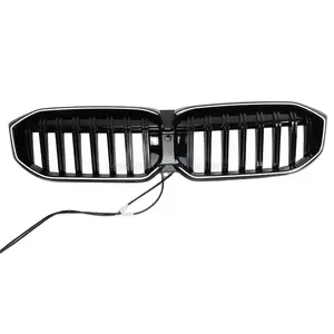 New design 2023 PP Plastic 3 Series G20 G28 grill Car Accessories Grille With Light For BMW G20 G28 Lci car grills