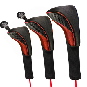 <span class=keywords><strong>Precio</strong></span> de Fábrica al por Mayor: Juego de Fundas para Palos de Golf de Cuello Largo con Malla y Etiquetas Numéricas Intercambiables - Accesorio de Golf - Product Image 1