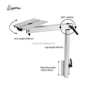 Pièces Marines en Promotion : Pieds de <span class=keywords><strong>Table</strong></span> Amovibles et Rotatifs en Alliage d'Aluminium pour Ordinateur Portable, Idéaux pour <span class=keywords><strong>Camping</strong></span>-Cars, Caravanes, Bateaux et Yachts - Product Image 1