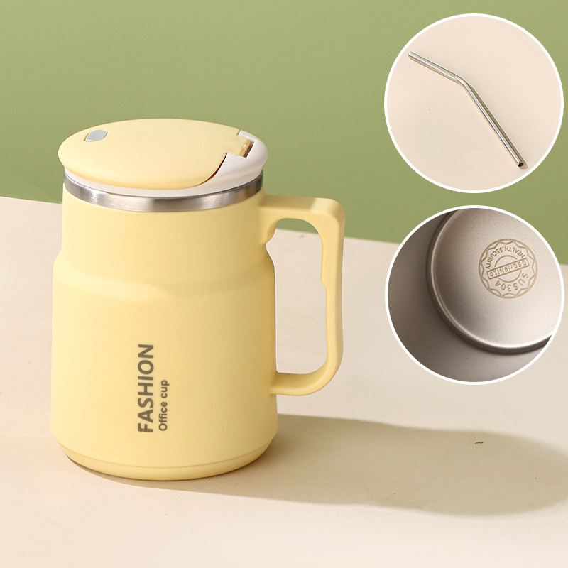 304 steel-mango yellow + straw