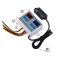 Contrôleur numérique de température et d'humidité XK-W1099 pour incubateur à œufs, thermostat, régulateur de chauffage et de refroidissement W1099