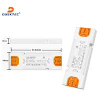 Fuente de alimentación Led de fábrica 15W 30W Controlador de potencia LED Delgado Transformadores Led 12V 24V Controlador Led de corriente constante