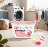 Kapsul Deterjen Scent Booster Laundry Pods 5 in 1, Butiran Pewangi Tahan Lama Untuk Pakaian Beraroma Segar