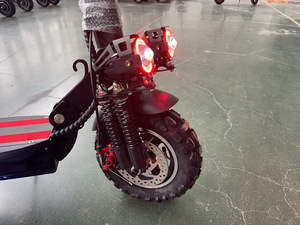 Envío Gratis a EE. UU., Europa y Canadá, Scooter con Batería de Litio de 48V, Neumático de 11 Pulgadas, Alcance de 31-40 km, Motor sin Escobillas de 1200W, Plegable, Sensor QS-109 Folda - Product Image 2