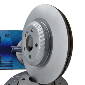 Disque de frein métallique en fonte carbone-céramique en deux parties pour MAHINDRA BOLERO Pickup - Vente en gros OEM - Product Image 3