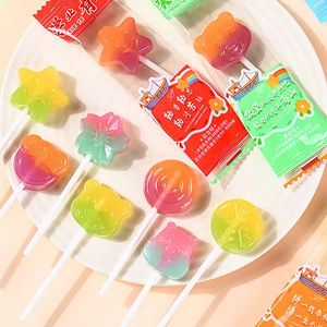 Paletas de Caramelo de <span class=keywords><strong>Dos</strong></span> Colores al por Mayor, Dulces Duros con Sabor a Frutas en Formas Lindas, Deliciosos y Divertidos Dulces en Bolsa - Product Image 5