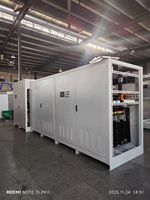 Estabilizador de regulador de voltaje de potencia de CA industrial trifásico AVR de 1500KVA /2000KVA para Generador/UPS, 1 unidad