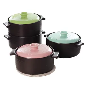 New Arrival Ceramic Thermos Insulated Casserole Poot Food Warmer Cookware