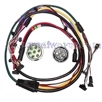 Kabel Adaptor 12AWG 7 Pin 3Pin 2 Pin Trailer Konektor Harness