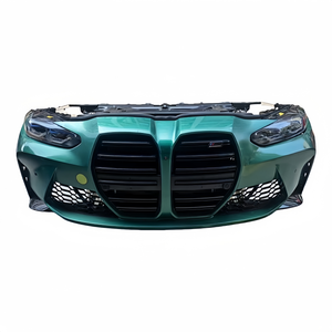 Pare-chocs avant en plastique neuf et d'occasion pour BMW <span class=keywords><strong>M4</strong></span> G82 <span class=keywords><strong>LCI</strong></span> avec radiateur et grande plaque de protection arrière - Remplacement de pare-chocs de voiture - Product Image 4