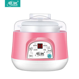 Mini-cuiseur électrique Lingrui 0,8 L multifonction automatique pour porridge et soupes, avec fonction de réservation pour aliments pour bébés et plats à base d'oiseaux - Product Image 4