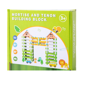 Blocs de construction Fire Rat Mortise And Tenon, jouet éducatif pour enfants de 4 à 6 ans, ensemble de construction en bois à faire soi-même - Product Image 5