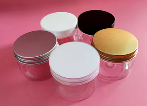 Tarros de Plástico PP Transparentes Redondos Sellados al por Mayor con Tapa de Rosca para Almacenamiento de Cosméticos - Product Image 3