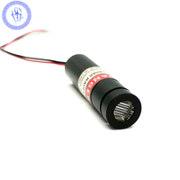 Module laser rouge focalisable Cross 650nm Laser 50mW 3-5v