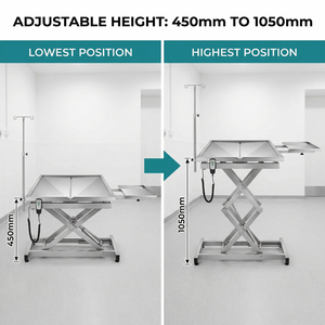Mesa <span class=keywords><strong>de</strong></span> Examen Veterinario Premium Diseñada para Chequeos <span class=keywords><strong>de</strong></span> <span class=keywords><strong>Rutina</strong></span> y Comodidad Animal en Clínicas Veterinarias y Centros <span class=keywords><strong>de</strong></span> Salud - Product Image 5