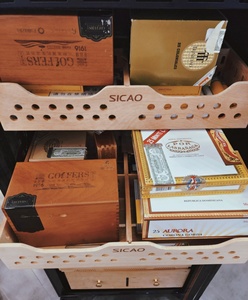 Humidor à cigares 1800, vitrine pour salle à cigares, humidificateur électrique pour cigares, humidificateur électrique pour bars, contrôle de l'humidité - Product Image 4