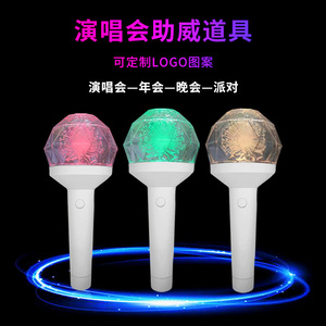 Acrylic Diamond Glow <b>Stick</b> 15 Color Led Flashing <b>Light</b> Concert Music Festival Cheering Props - Product Image 4