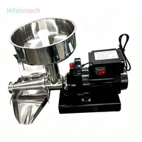 450W Industriële Fruitpasta- en Sapsmaler WTC-1 - Machine voor het malen van citroen, appel, peper, chili, tomatensaus en het maken van jam